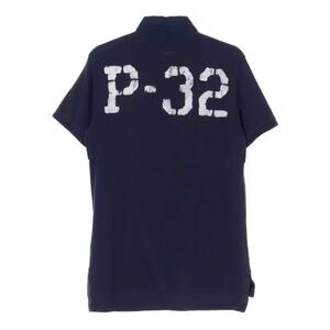 Vintage Polo by Ralph Lauren custom fit men’s navy polo shirt with logo